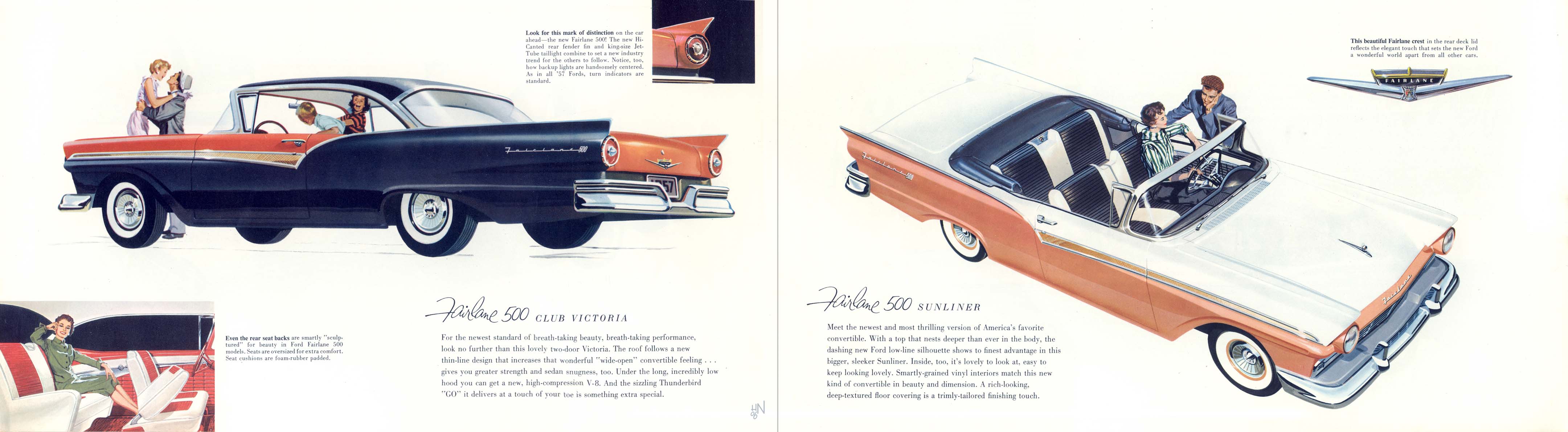 1957 Ford Fairlane Brochure Page 8